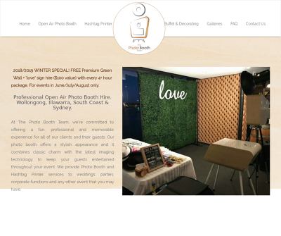 Photo Booth Hire Wollongong - The PhotoBooth Team