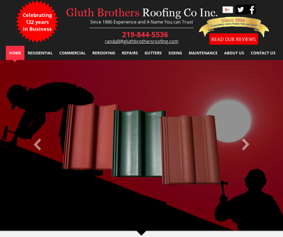 Gluth Brothers Roofing Co Inc Indiana Re-roofing Roof Repairs Gutter Maintenance Wood Shake Repair