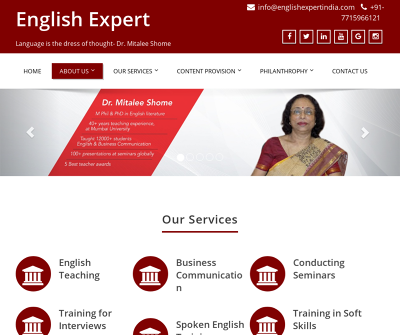English Expert India English Speaking Learning Course Soft Skills Training Course Job Interview Skills
