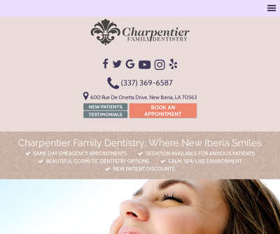 Charpentier Family Dentistry New Iberia Louisiana Athletic Mouth Guards TMJ Disorder 