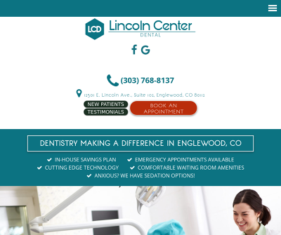 Lincoln Center Dental Englewood Colorado