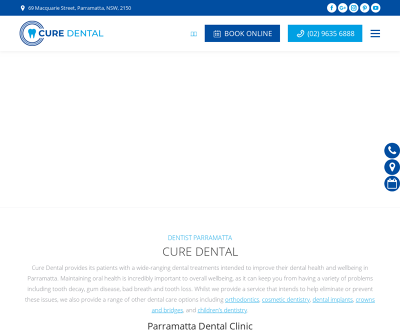 Cure Dental Parramatta, Australia No GAP Dental General Dentistry Cosmetic Dentistry