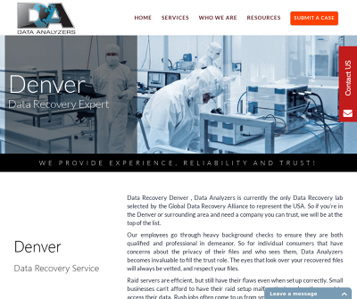Data Analyzers Data Recovery Denver, CO Hard Drive Recovery Mobile Recovery USB Thumb Drives