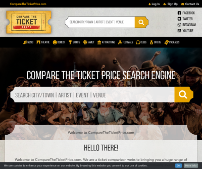 COMPARE THE TICKET PRICE SEARCH ENGINE