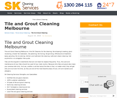 SK Tile and Grout Cleaning
