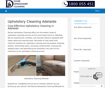 Deluxe Upholstery Cleaning Adelaide