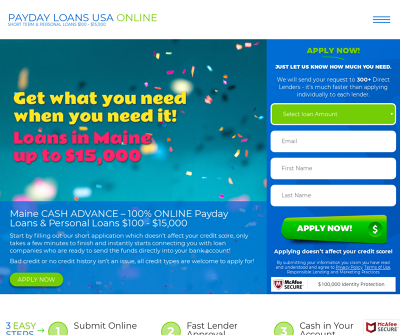 Maine payday loans