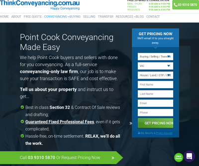 Think Conveyancing Point Cook