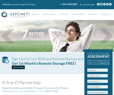 USPCNet Phoenix, AZ Cloud Computing Data Backup & Recovery Email Security