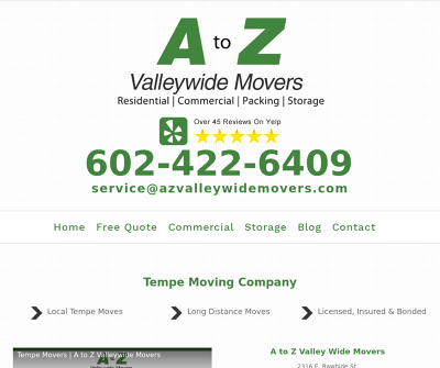 A to Z Valleywide Movers