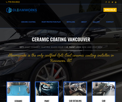 Gleamworks Detailing Vancouver, British Columbia Paint Protection Film Car Detailing