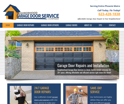 Neighborhood Garage Door Service Phoenix,AZ Garage Door Repairs Garage Doors