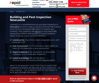Rapid Building Inspections Newcastle, Australia Brisbane Building Inspection