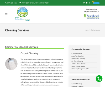 Cleaning Services in GTA Toronto, Canada Carpet Cleaning Area Rug Cleaning