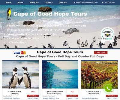 Cape of Good Hope Tours Cape Town South Africa Cape of Good Hope & Penguins