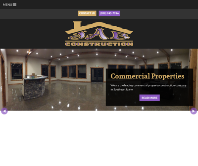 JAB Construction Rigby, ID Residential Commercial Subdivisions Business Parks 