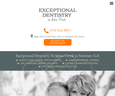 Exceptional Dentistry at Johns Creek Suwanee,GA Emergencies General Pediatric
