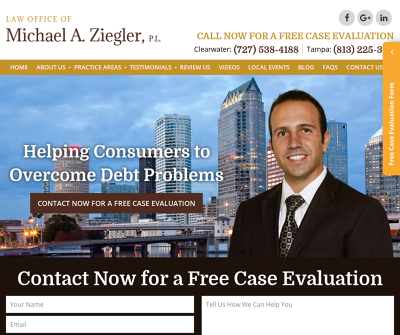 Bankruptcy and Collection Harassment Attorney in Clearwater