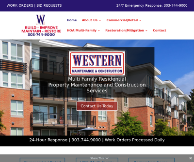Western Maintenance and Construction