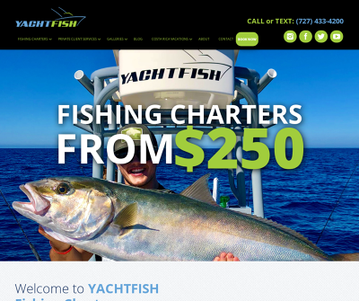 YACHTFISH Fishing Charters St. Petersburg, FL Clearwater Fishing Charter