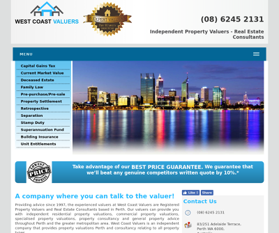 West Coast Valuers Perth, Australia Retail Industrial Commercial Residential Land Acquisition