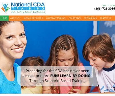 CDA Classes Online by National CDA Training | Quality CDA Program