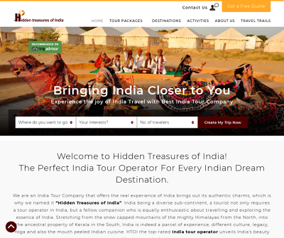 India Tour Operator - HTOI is Top India Tour Company 