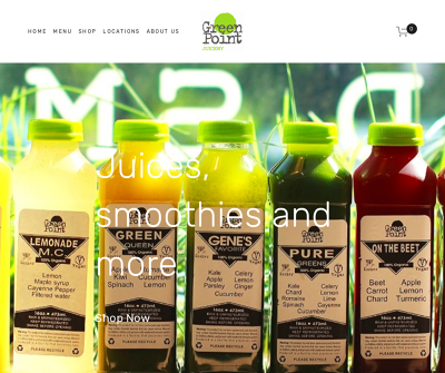 Green Point Juicery: Organic Juice Bar