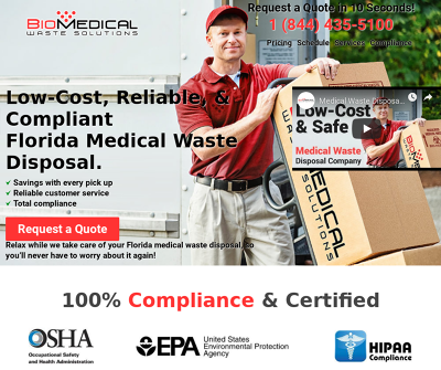 Florida Medical Waste Disposal