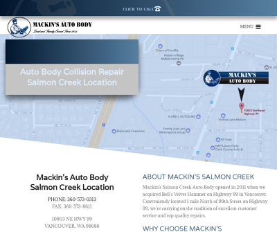 Mackin''s Salmon Creek Auto Body