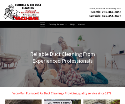 Vacu-Man Furnace & Air Duct Cleaning
