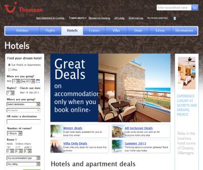 Great hotel and apartment deals