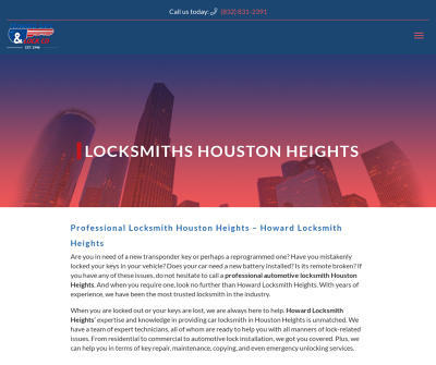 Howard Locksmith Heights