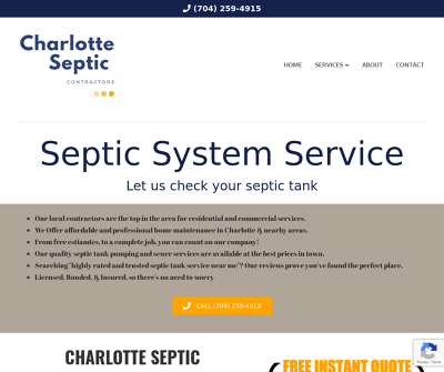 Charlotte Septic Contractors