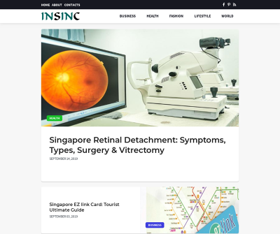 Insinc.sg - Singapore Health & Lifestyle Portal