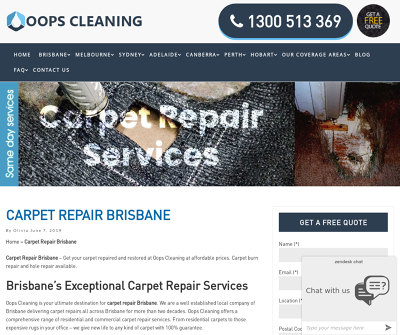 Oops Carpet Repair Brisbane
