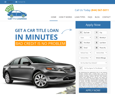 Get Fast Cash Today With Car Title Loans 123