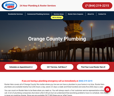 Rooter Hero® Plumbing Orange County