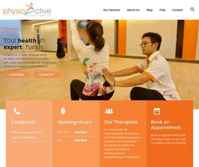 PhysioActive Indonesia - Fisioterapi Jakarta Selatan