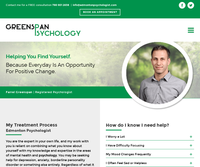 Registered Edmonton Psychologist | Greenspan Psychology