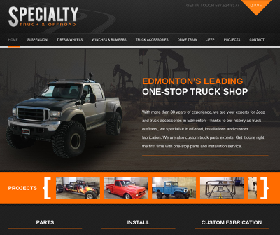 Edmonton Truck Accessories & Parts | Specialty Truck and Offroad