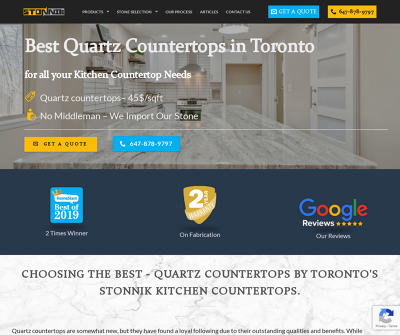 STONNIK | Kitchen Countertops Toronto