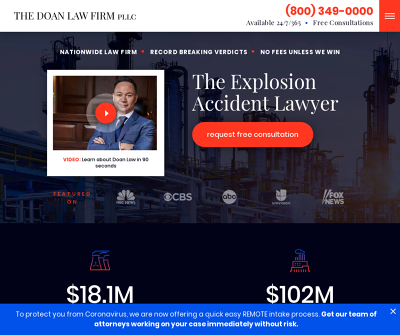 The Doan Law Firm - Explosion Accidents