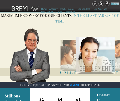 Personal Injury Lawyer - Grey Law