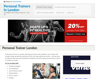 Personal Trainers In London