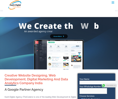 Website designing and digital marketing company varanasi, india