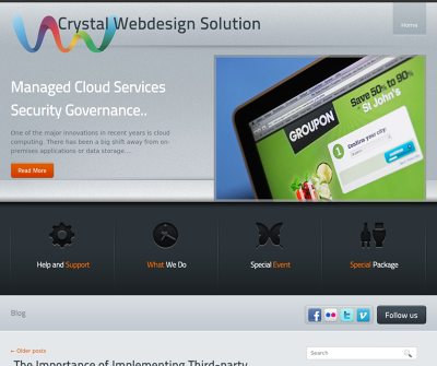 Crystal Webdesign Solution | Web Design Solution Blog
