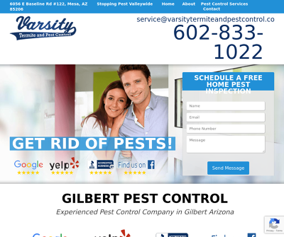 Gilbert Pest Control Services by Varsity