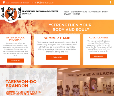 Traditional Taekwondo Center of Brandon | Beginners, Little Tigers, Black Belts