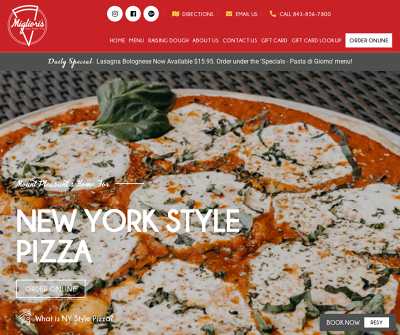 Migliori's Pizzeria | (FKA Matt's Pizza Dept)